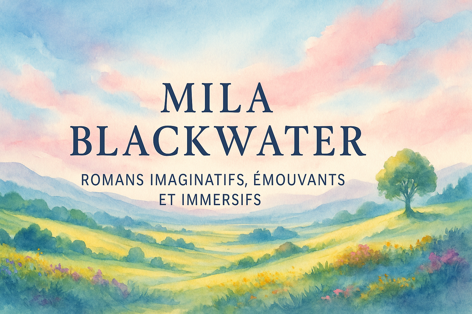 Présentation de la collection Mila Blackwater